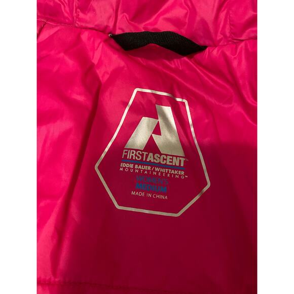 Eddie Bauer Whittaker first ascent mountaineering primaloft purple jacket medium - Picture 8 of 8